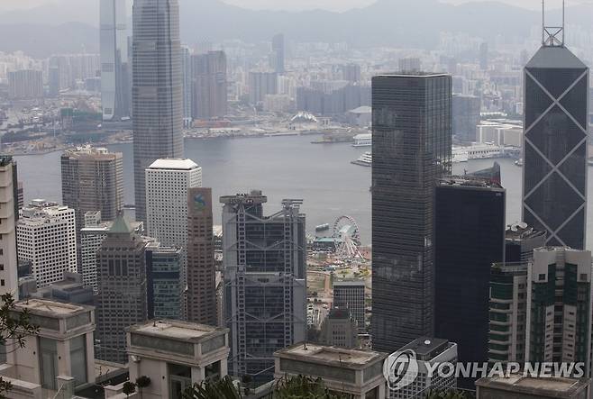 홍콩 금융가인 센트러 ㄹ지역 [EPA=연합뉴스 자료사진]