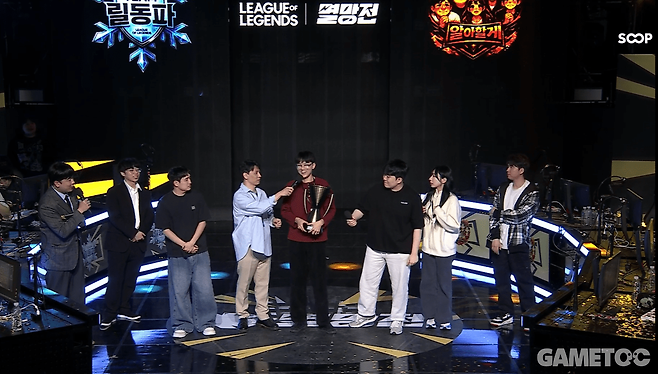 2026 LoL 멸망전 우승을 거머쥔 알아할게 (사진= SOOP)