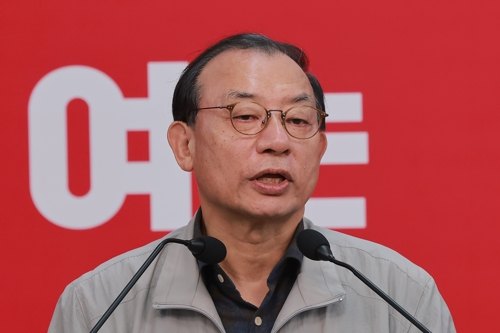 사퇴 선언한 국민의힘 이정현 공천관리위원장 [연합뉴스 자료사진]