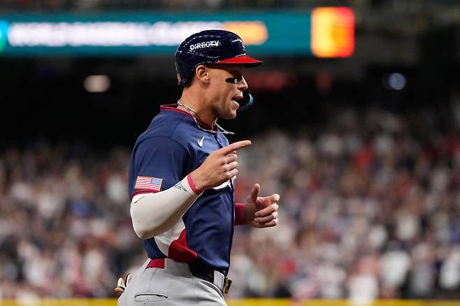 <yonhap photo-4129=""> 애런 저지. AP=연합뉴스</yonhap>