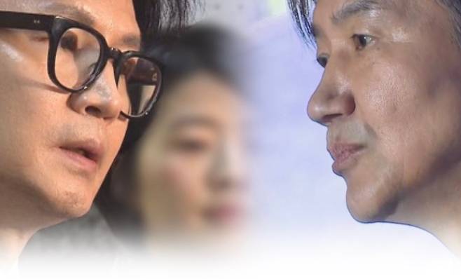 한동훈 전 국민의힘 대표(왼쪽), 조국 조국혁신당 대표.