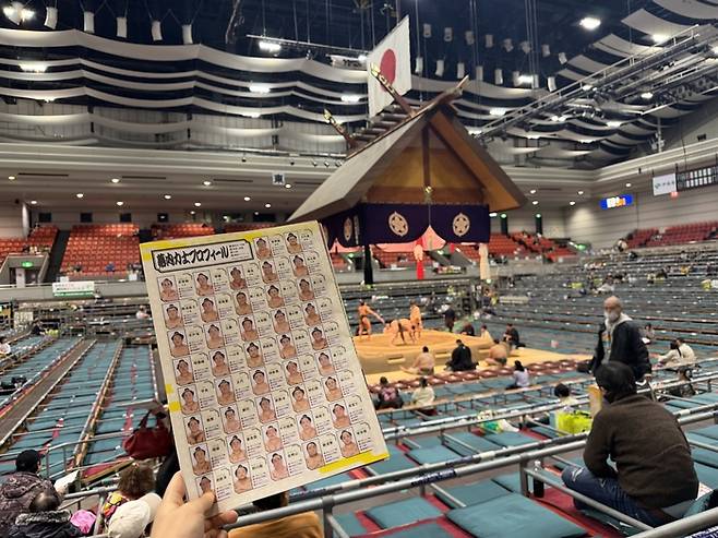 그랜드 스모 토너먼트 참가 선수 명단 / 사진= 문서연 여행+ 기자