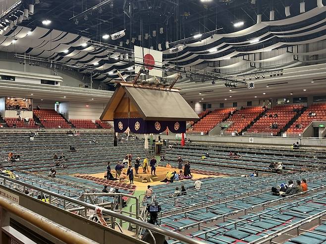 오사카  그랜드 스모 토너먼트 경기장 / 사진= 문서연 여행+ 기자