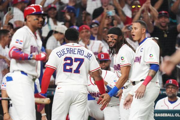 한국은 도미니카 공화국의 상대가 되지 못했다. 사진= AP= 연합뉴스 제공