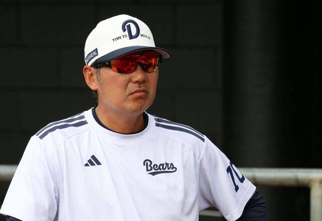 김원형 감독./두산 베어스