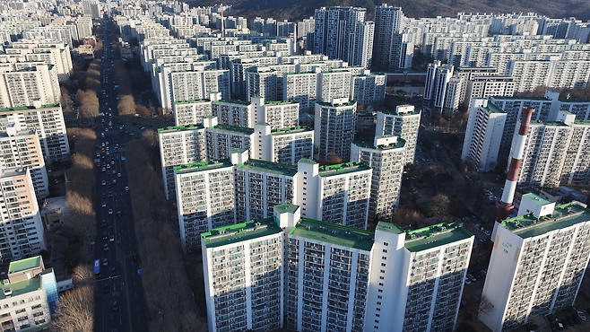 노원구 상계동에 위치한 상계주공 아파트 일대. [헤럴드경제DB]