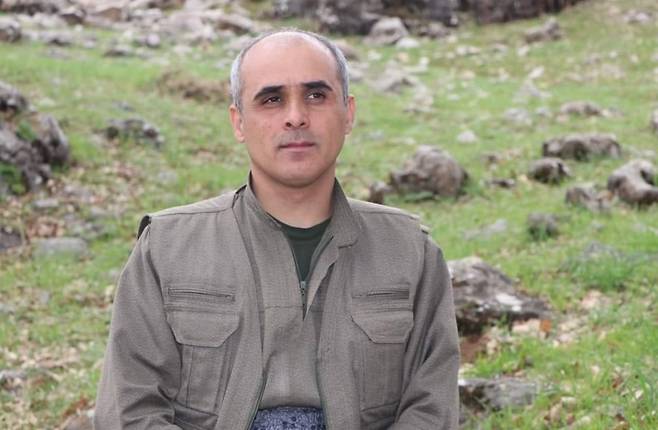 쿠르디스탄 자유생명당(PJAK)의 지도위원회 지도위원 중 한 명인 푸아드 베리탄. ⓒ푸아드 베리탄 제공