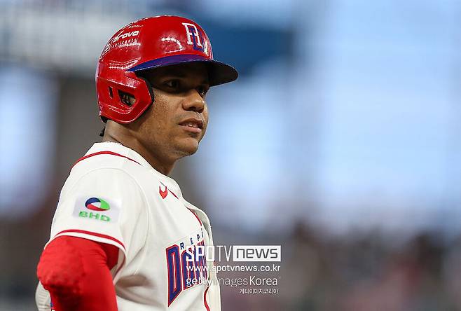 ▲ 한국과 경기에 출전한 후안 소토.