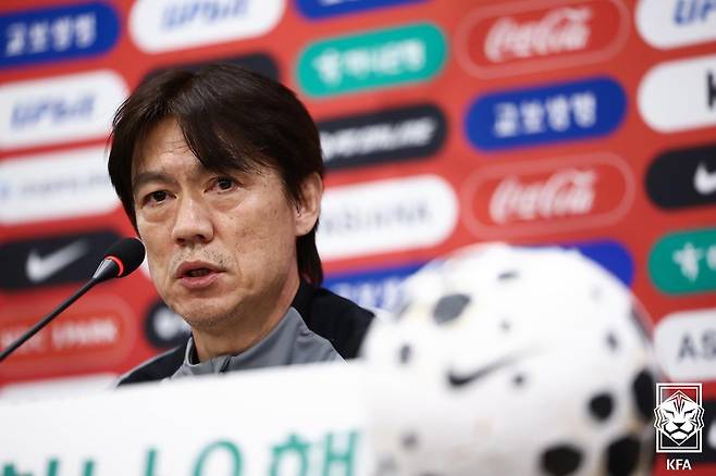 홍명보 축구 국가대표팀 감독. /사진=대한축구협회 제공