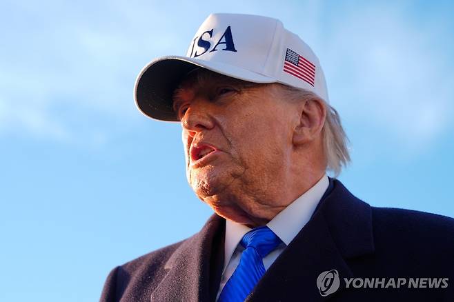 트럼프 미국 대통령 (워싱턴 AP=연합뉴스)