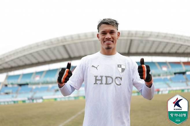 부산아이파크 공격수 크리스찬. /사진=한국프로축구연맹