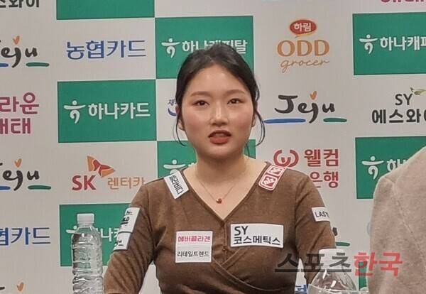 한지은. ⓒ스포츠한국 김성수 기자