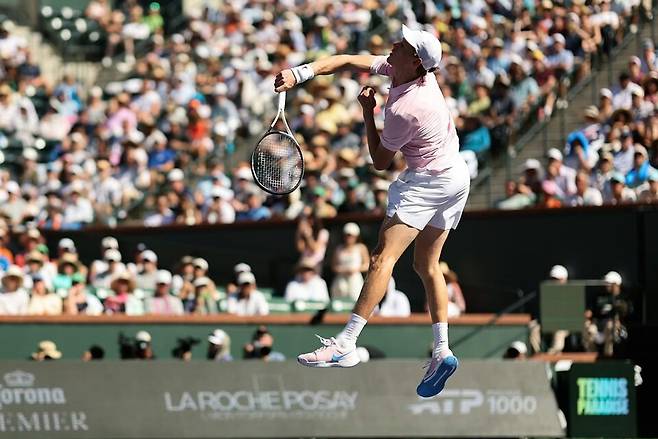 즈베레프를 압도했던 시너 / 대회 홈페이지