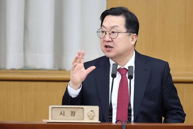 이장우 대전시장. 뉴시스