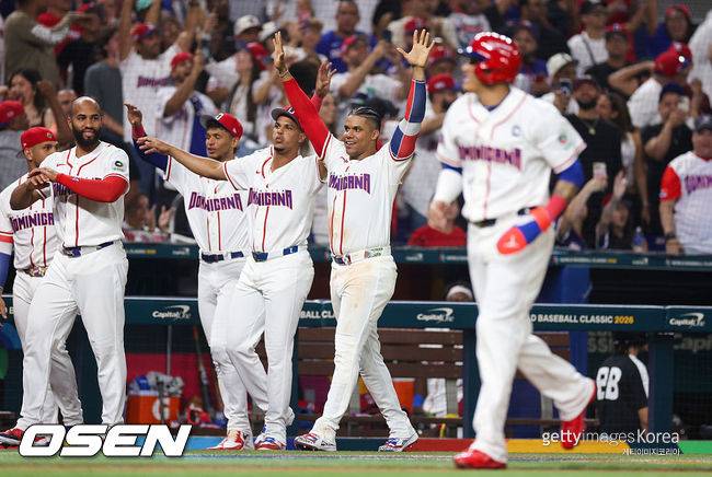 [사진] 도미니카공화국 대표팀. ⓒGettyimages(무단전재 및 재배포 금지)
