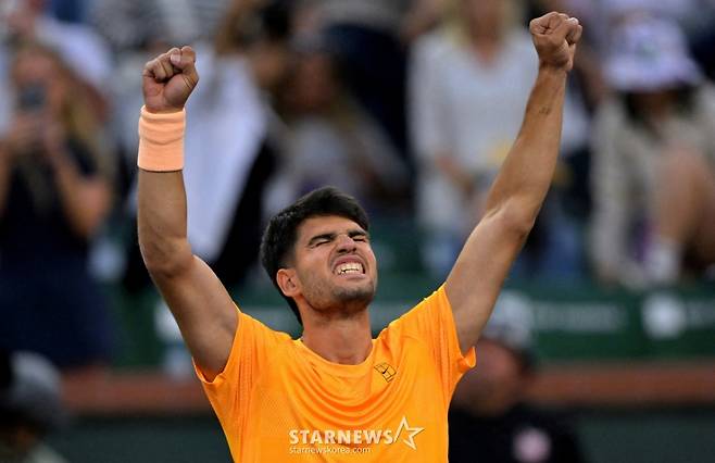 세계 1위 카를로스 알카라스. /로이터=뉴스1