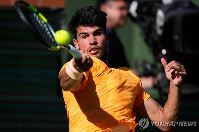 카를로스 알카라스 [AP=연합뉴스]