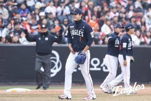 15일 SSG전에 등판한 한화 문동주 [한화 이글스 제공. 재판매 및 DB 금지]