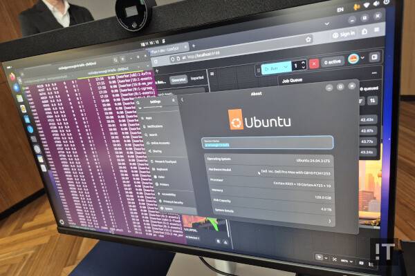 델 프로 맥스 위드 GB10에는 우분투 기반의 DGX OS가 사용된다. / 권용만 기자