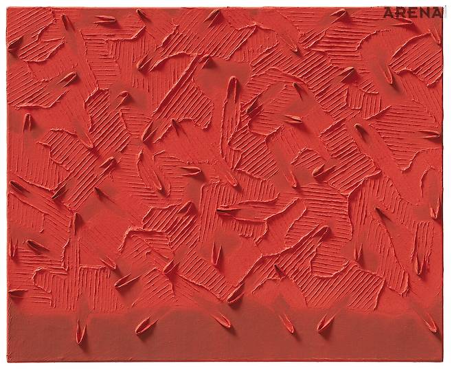 박서보, Écriture No. 940106, 1994 © 사진 박서보재단, 국제갤러리 제공