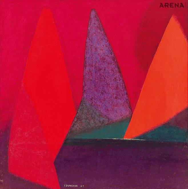 유영국, Work, 1967 © 유영국미술문화재단