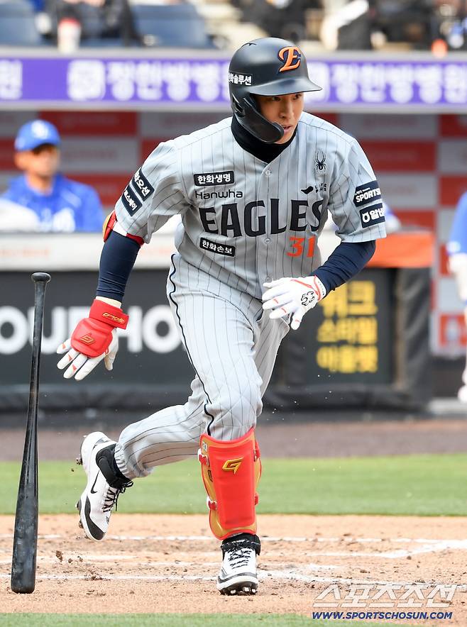 12일 대전한화생명볼파크에서 열린 KBO리그 한화 이글스와 삼성 라이온즈의 시범경기. 한화 손아섭이 타격을 하고 있다. 대전=박재만 기자 pjm@sportschosun.com/2026.03.12/