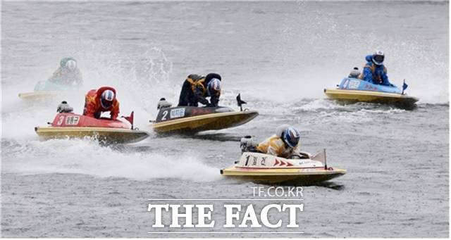 지난달 16일 미사경정장에서 열린 경정 경주 모습. /국민체육진흥공단