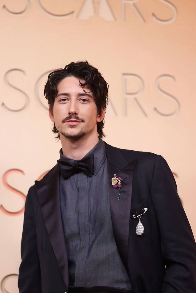 아카데미 시상식에 나선 마일로 맨하임. 사진 게티 이미지