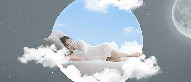 평소 잠을 잘 이루지 못한다면 ‘인지 셔플링’이 도움이 된다./클립아트코리아