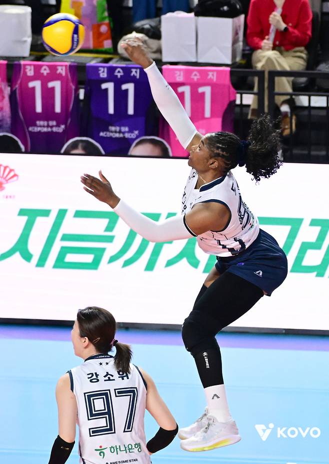 한국도로공사 모마. KOVO 제공