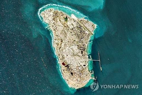 이란 하르그섬 전경. [연합뉴스]