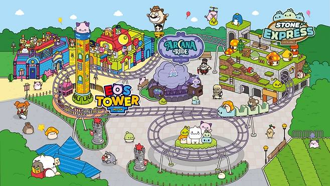 메이플 아일랜드 존. /사진제공=롯데월드