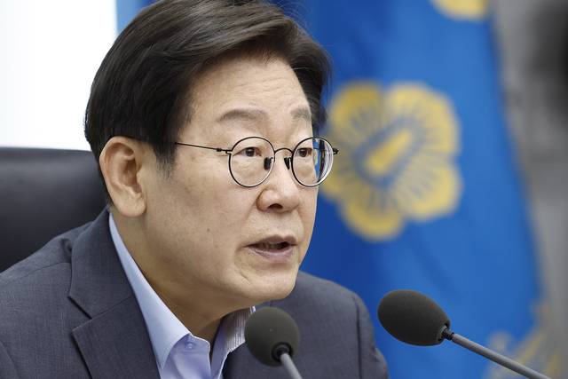 이재명 대통령. 청와대사진기자단