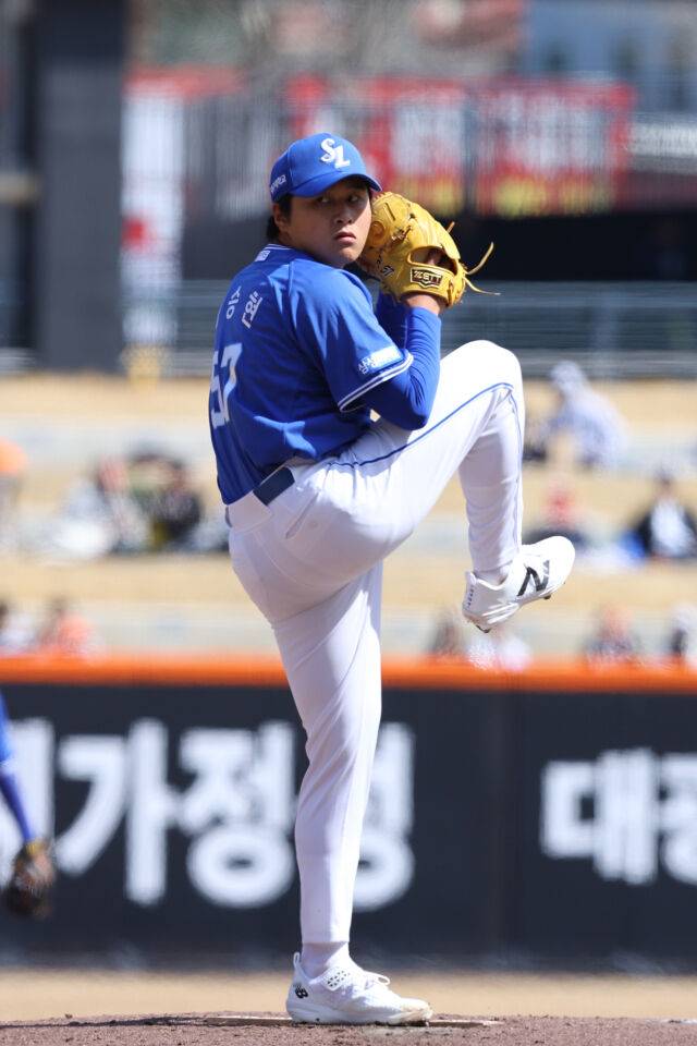 삼성 라이온즈 왼손 이승현./삼성 라이온즈