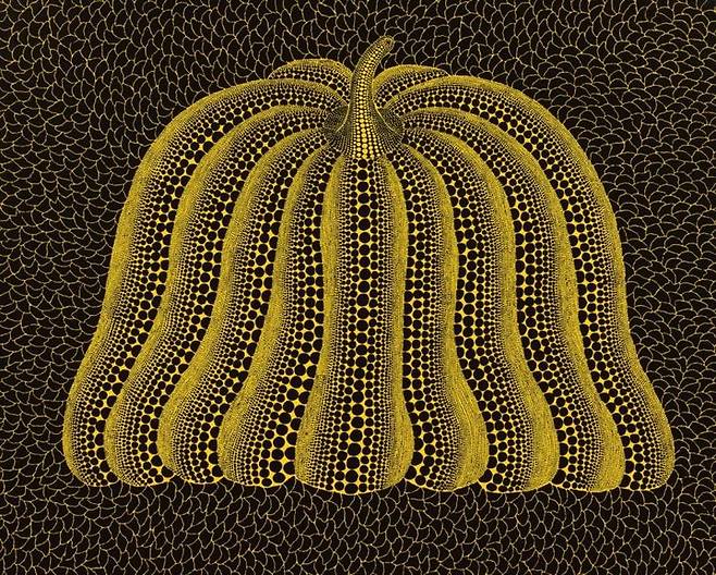 95억원에 출품된 야요이 쿠사마, Pumpkin (MBOK), 2015 Acrylic on canvas, 130 x 160 cm *재판매 및 DB 금지