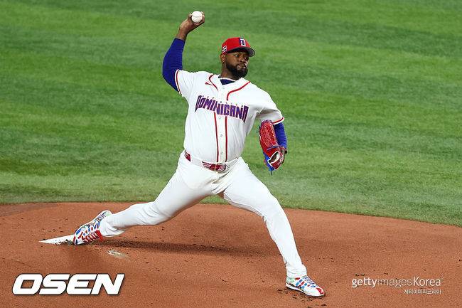 [사진] 도미니카 공화국 야구 대표팀 루이스 세베리노. ⓒGettyimages(무단전재 및 재배포 금지)
