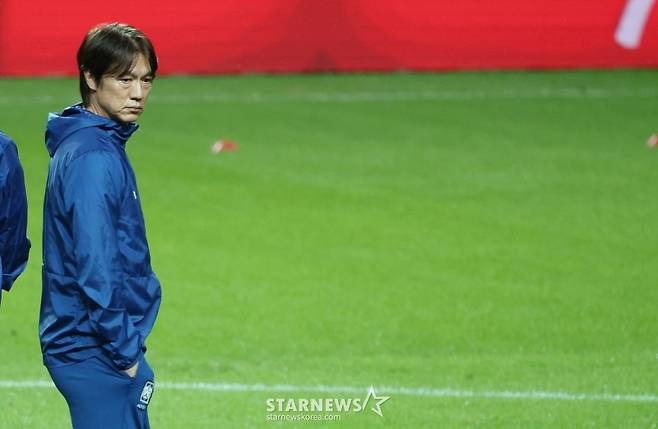 홍명보 축구대표팀 감독. /사진=김진경 대기자