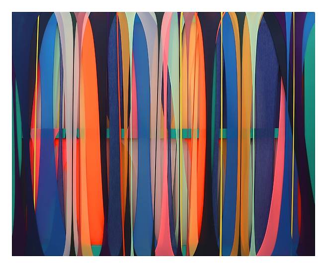 정다운 작 '패브릭 드로잉 #218' [갤러리조은 제공. 재판매 및 DB 금지]