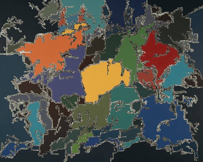 픽셀킴 작 '푸른 지구' [노화랑 제공. 재판매 및 DB 금지]