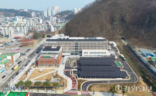 이전을 앞두고 있는 삼척시 정상동 삼척의료원.