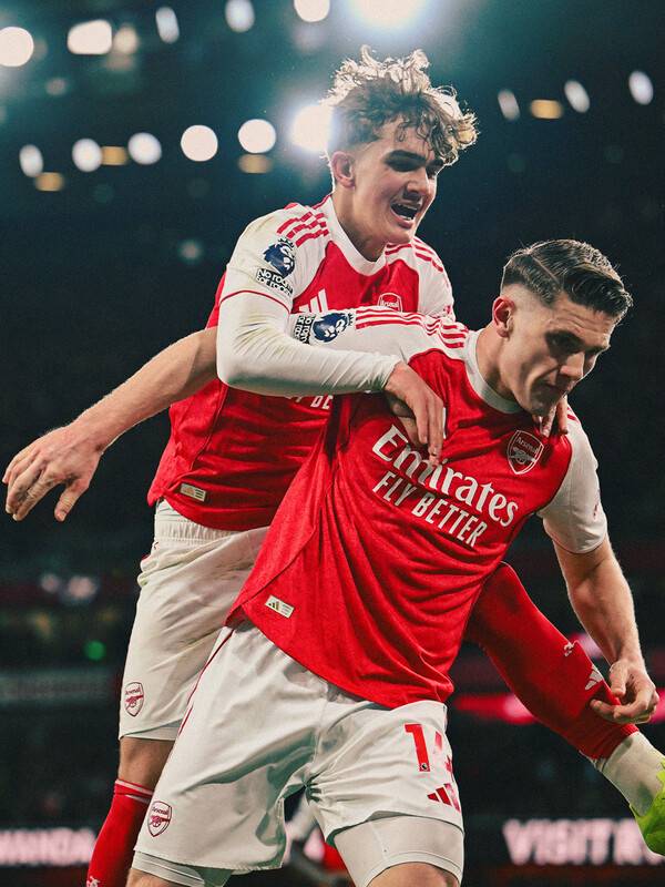 맥스 다우만(사진=아스널 공식 SNS)