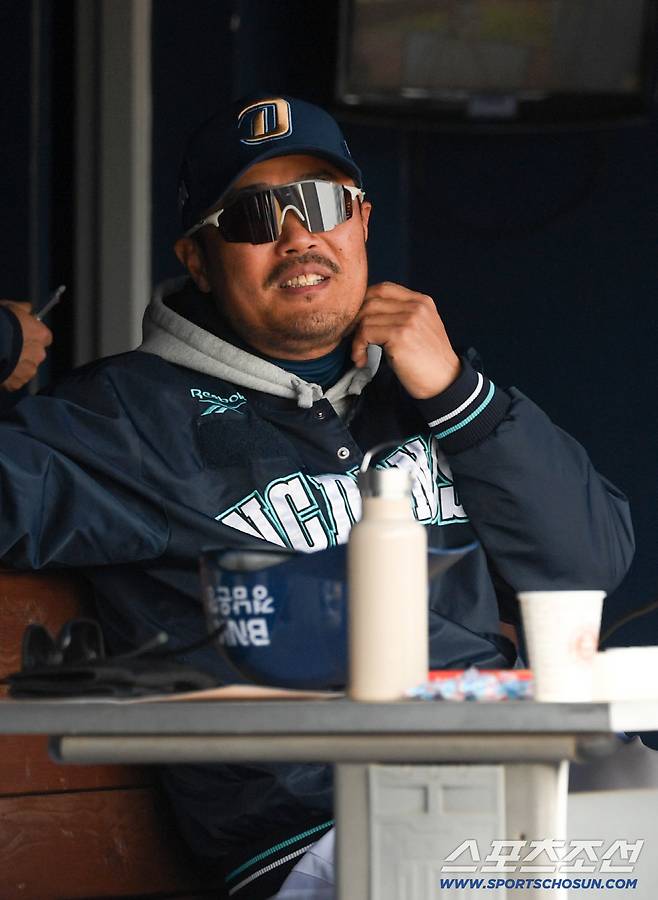 15일 마산야구장에서 열린 NC 다이노스와 키움 히어로즈의 시범경기. NC 이호준 감독이 경기를 준비하고 있다. 창원=박재만 기자 pjm@sportschosun.com/2026.03.15/