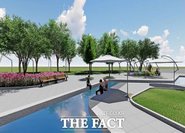 인천 청라호수공원 조감도 /인천경제청