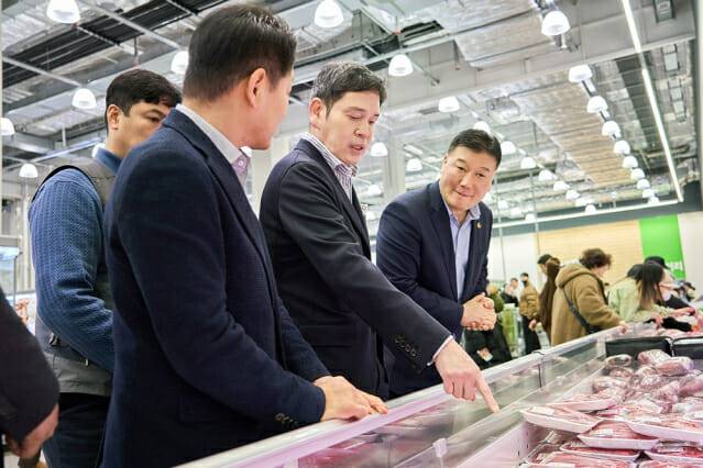 정용진 신세계그룹 회장이 트레이더스 구월점을 찾았다. (제공=신세계그룹)