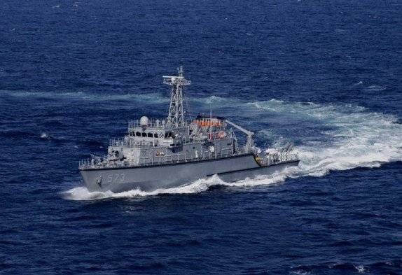 해군 소해함 ‘해남함’. 해군 제공