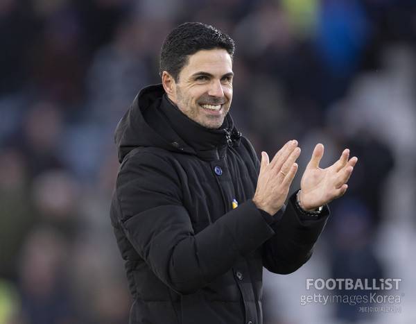 미켈 아르테타 아스널 감독. 게티이미지코리아