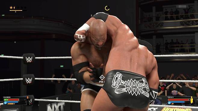 근육 묘사가 휼륭하다.