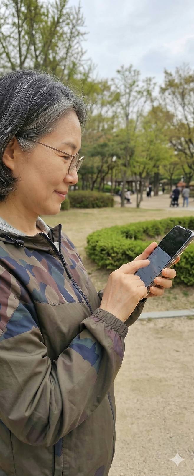 AI를 활용한 가상 이미지.