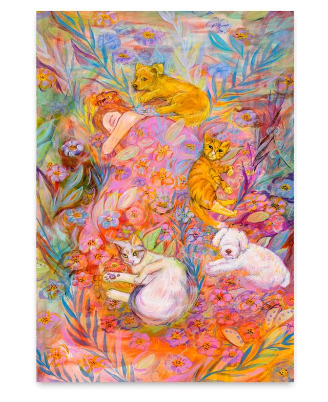 서동주, True Heaven, 에디션 판화, 46.6x68cm, 2024