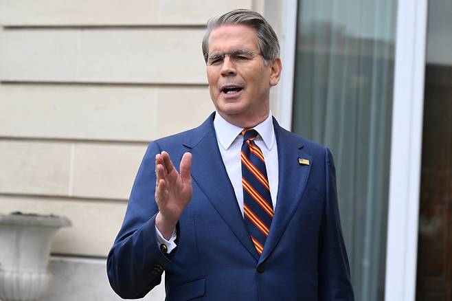 스콧 베선트 미국 재무부 장관. AP연합뉴스